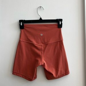 Lululemon Align high rise short 6 inch size 4 discontinued color